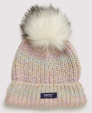 Superdry Sparkle Ombre Női Kötött Sapka Zöld | JMTUZ2159